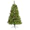 5ft. Pre-Lit Montana Mixed Pine, Pinecones & Berries Artificial Christmas Tree with Clear LED Lights